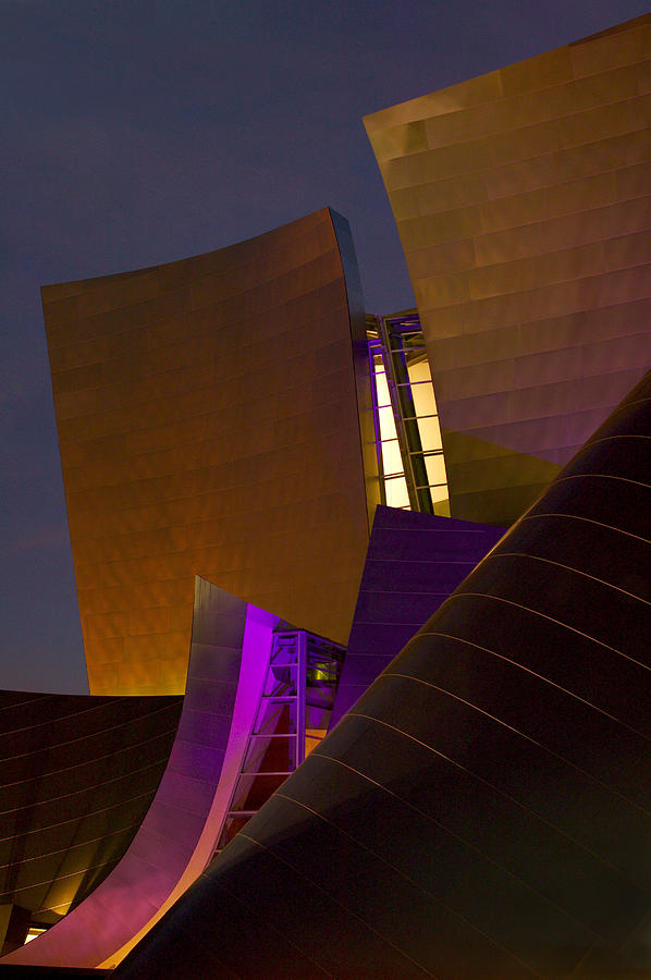 Walt Disney Concert Hall By Frank Gehry #2 Photograph by Mark Harmel