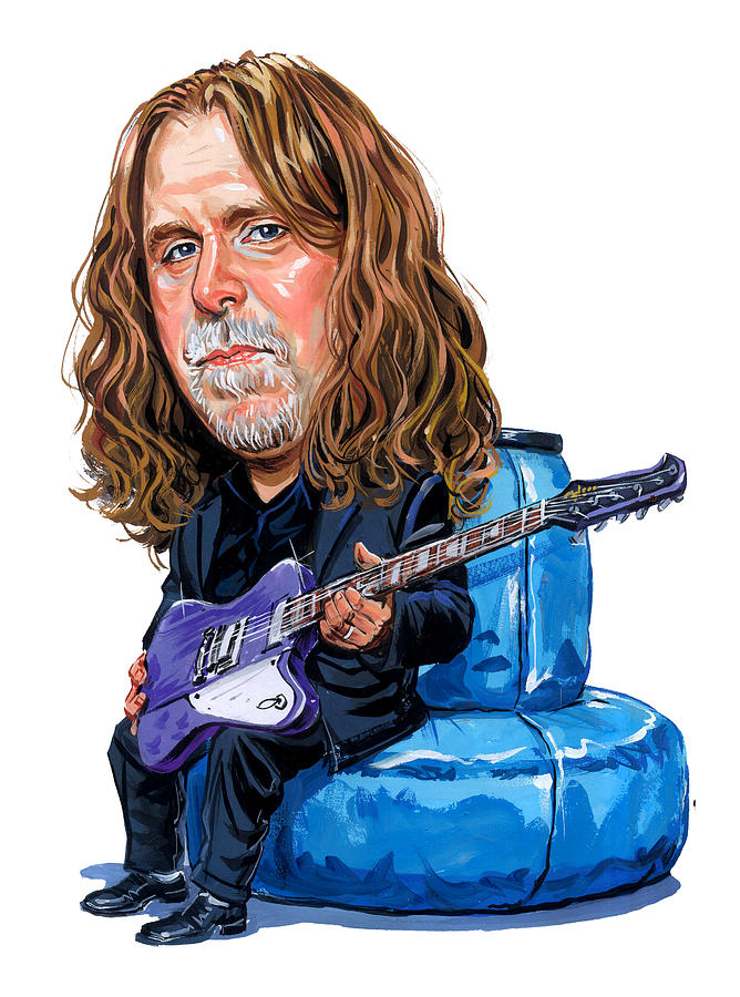 The Allman Brothers Band Painting - Warren Haynes #2 by Art  