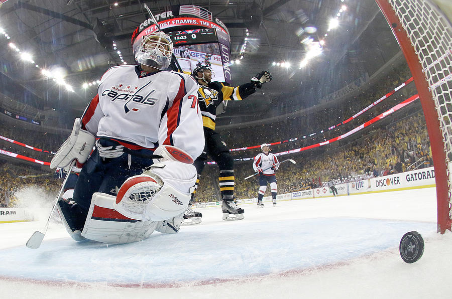Braden Holtby Photograph - Washington Capitals V Pittsburgh #2 by Justin K. Aller
