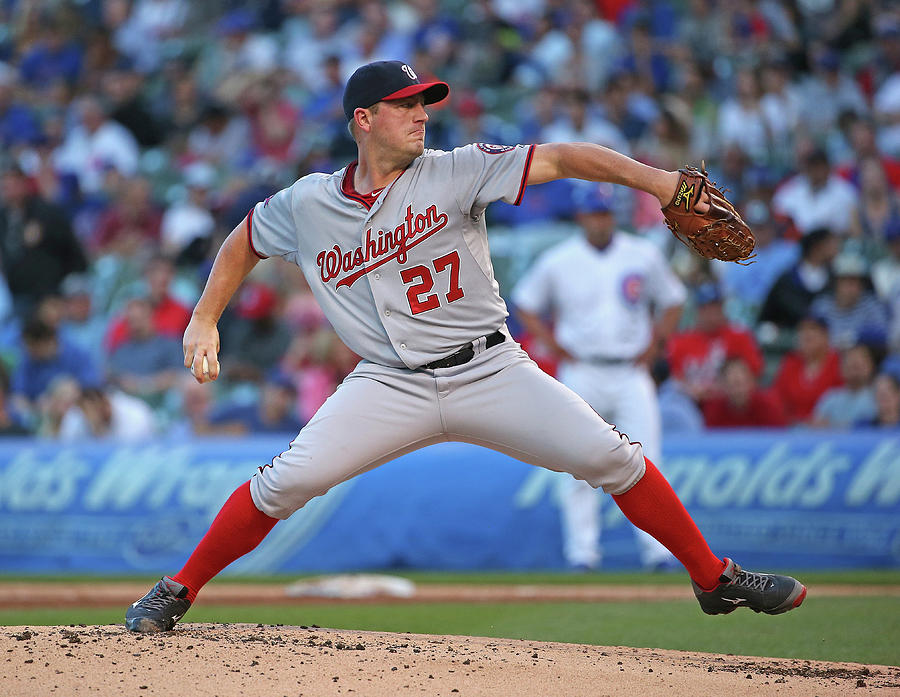 Washington Nationals V Chicago Cubs Photograph by Jonathan Daniel Washington Nationals V Chicago Cubs Photograph by Jonathan Daniel
