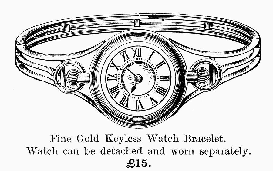 1891 Painting - Watch Bracelet, 1891 #2 by Granger