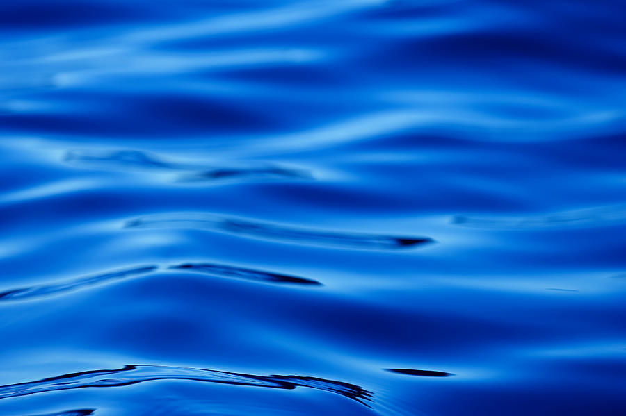 Blue Water - Art Photography Abstract Digital Art by Modern Abstract