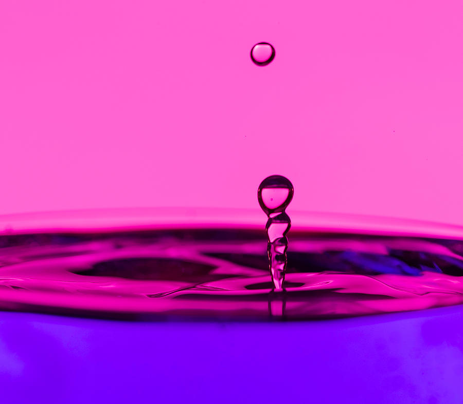 Water Drop #2 Photograph by Peter Lakomy