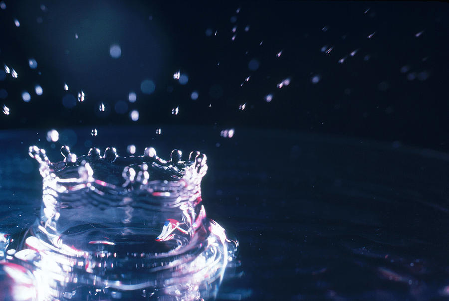 Water Drop Splash #2 Photograph by Tom Branch