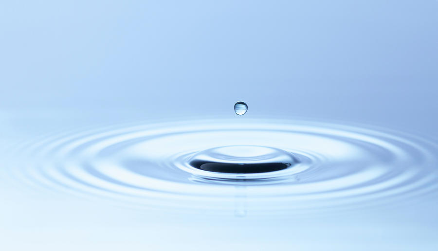 Water Droplet #2 Photograph by Wladimir Bulgar