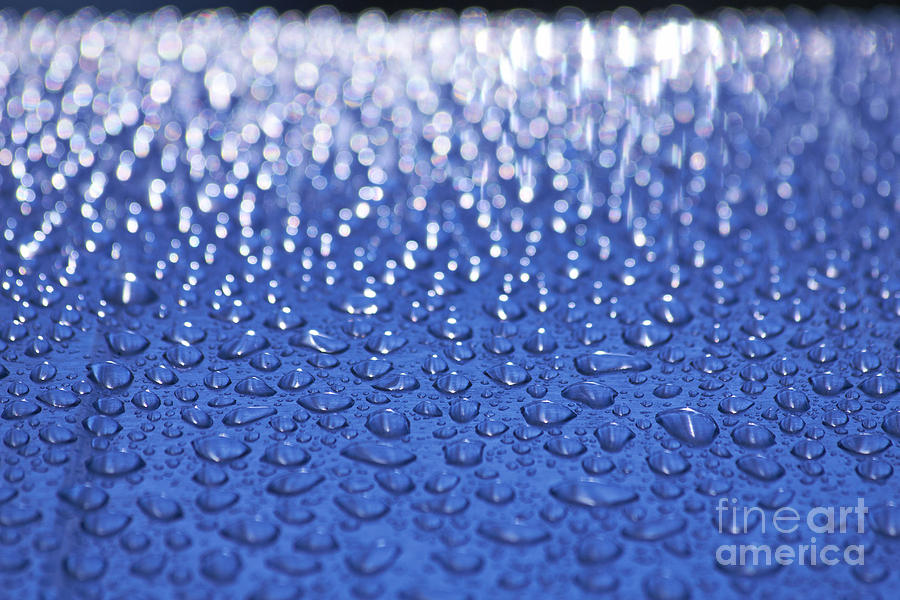 Water drops #2 Photograph by Tony Cordoza