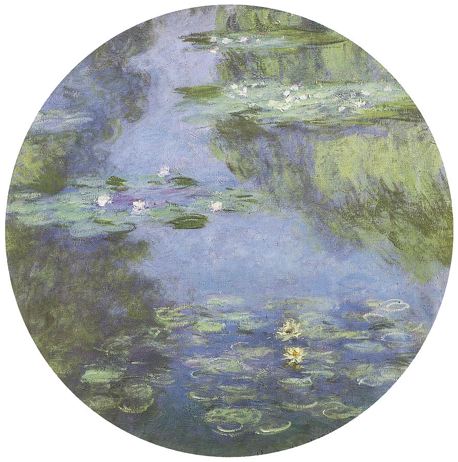 Claude Monet Painting - Water-Lilies #2 by Claude Monet