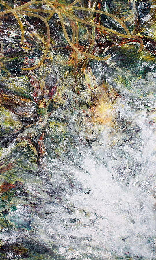Water Nova Painting by Madeleine Arnett