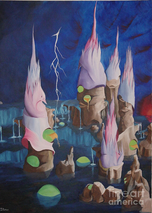 Water World Painting by Richard Dotson