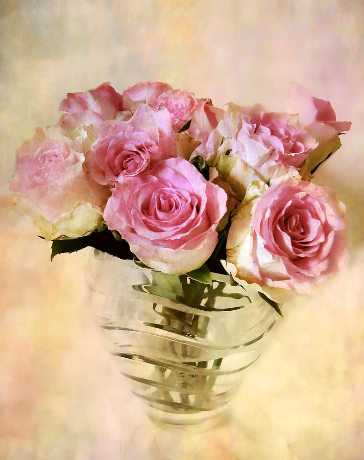 Watercolor Roses Photograph by Jessica Jenney