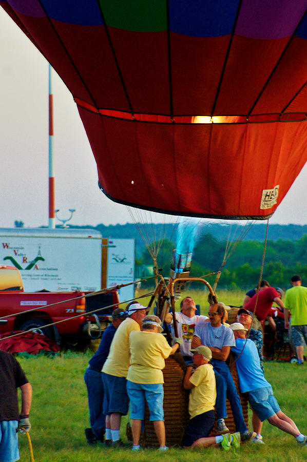 Wausau's Hot Air Balloon Festival Photograph by Carol Toepke Fine Art