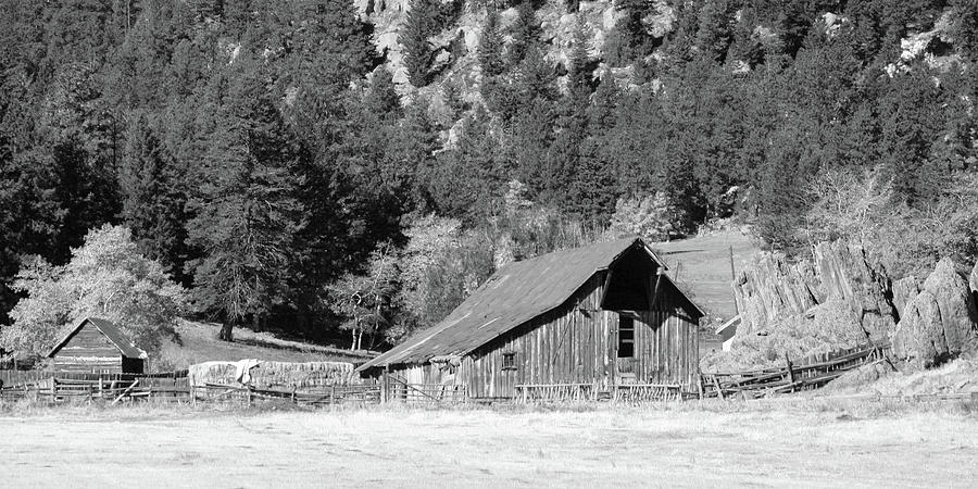 Weathered Barn #2 Photograph by Harold Rau
