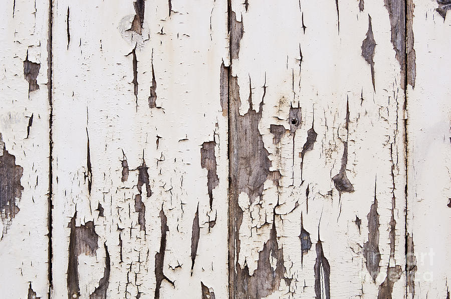Weathered Paint on Wood #2 Photograph by THP Creative