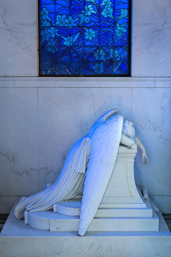 New Orleans Photograph - Weeping Angel II #2 by Chris Moore
