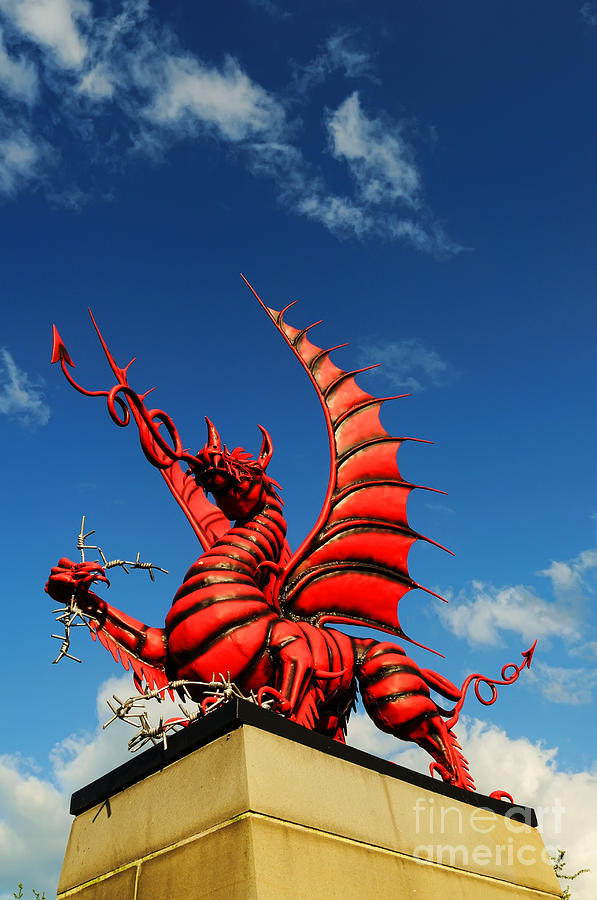 First Photograph - Welsh Dragon #2 by Colin Woods