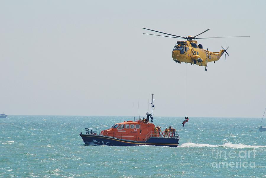 Westland Sea King helicopter #2 Photograph by David Fowler