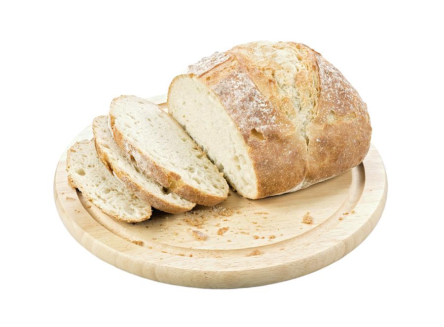 White Artisan Bread. #2 Photograph by Geoff Kidd/science Photo Library