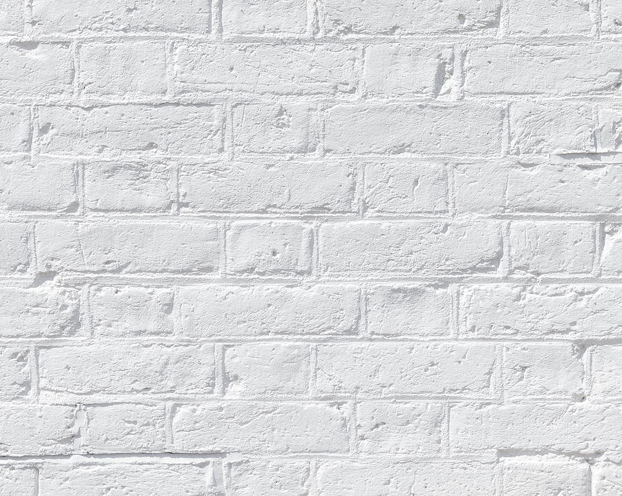 Architecture Photograph - White brick wall #2 by Dutourdumonde Photography