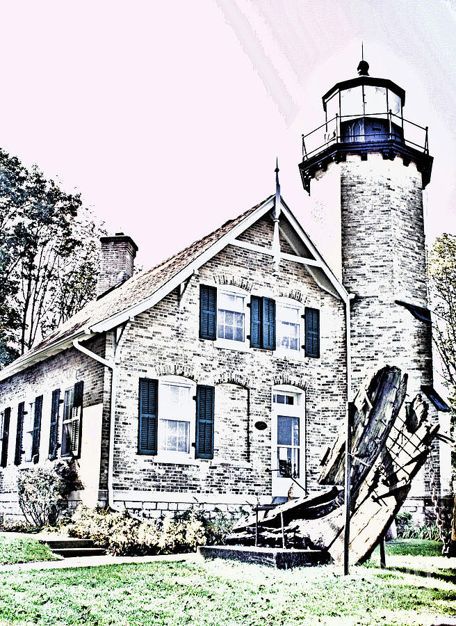 White River Light Station #2 Photograph by Bill Richards