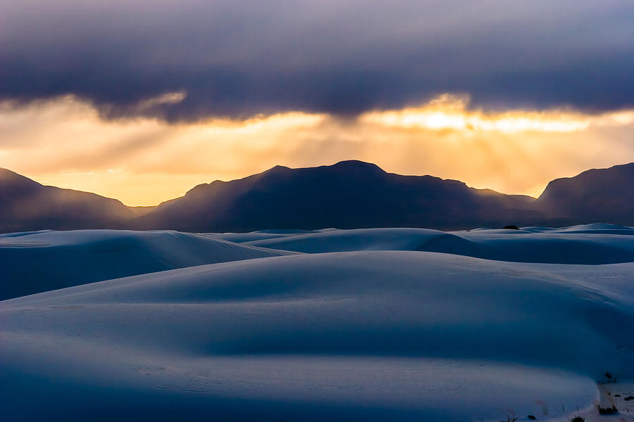 White Sands Sunset Photograph by Tommy Farnsworth