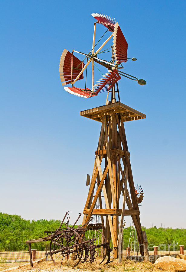 Wind Mills In West Texas #2 Photograph by Millard H. Sharp