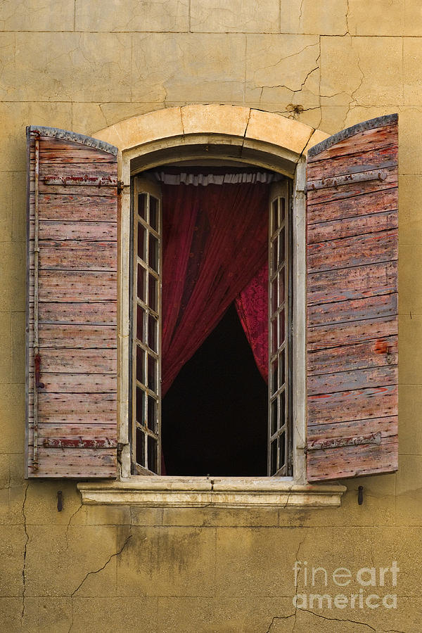 Window, France #2 Photograph by John Shaw Window, France #2 Photograph by John Shaw