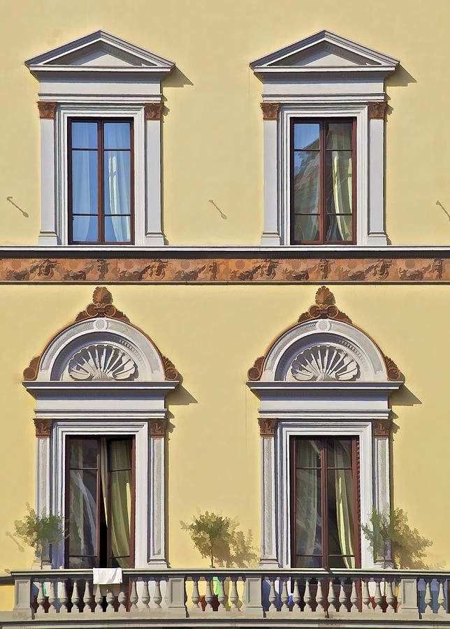 Windows of Tuscany #2 Photograph by David Letts