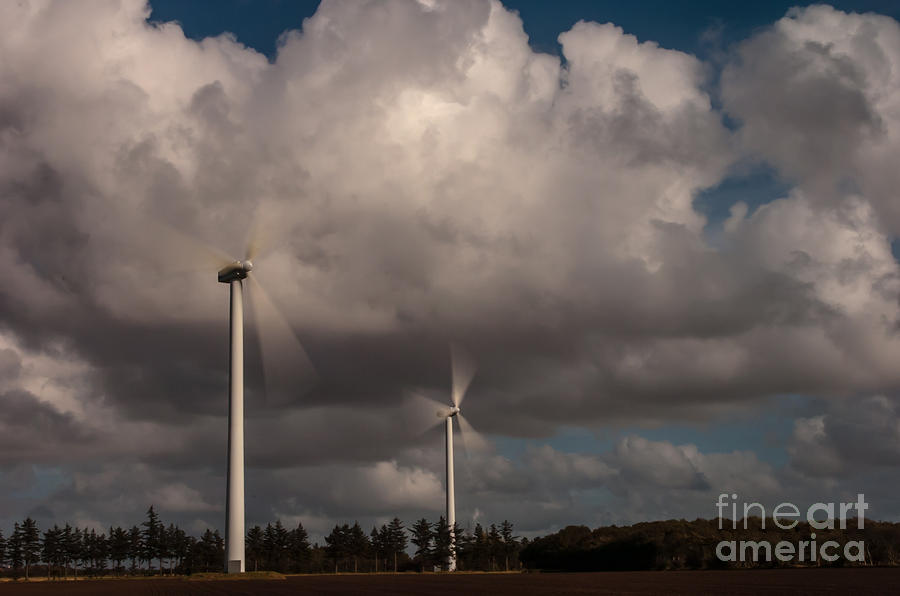 Windpower #2 Photograph by Jorgen Norgaard