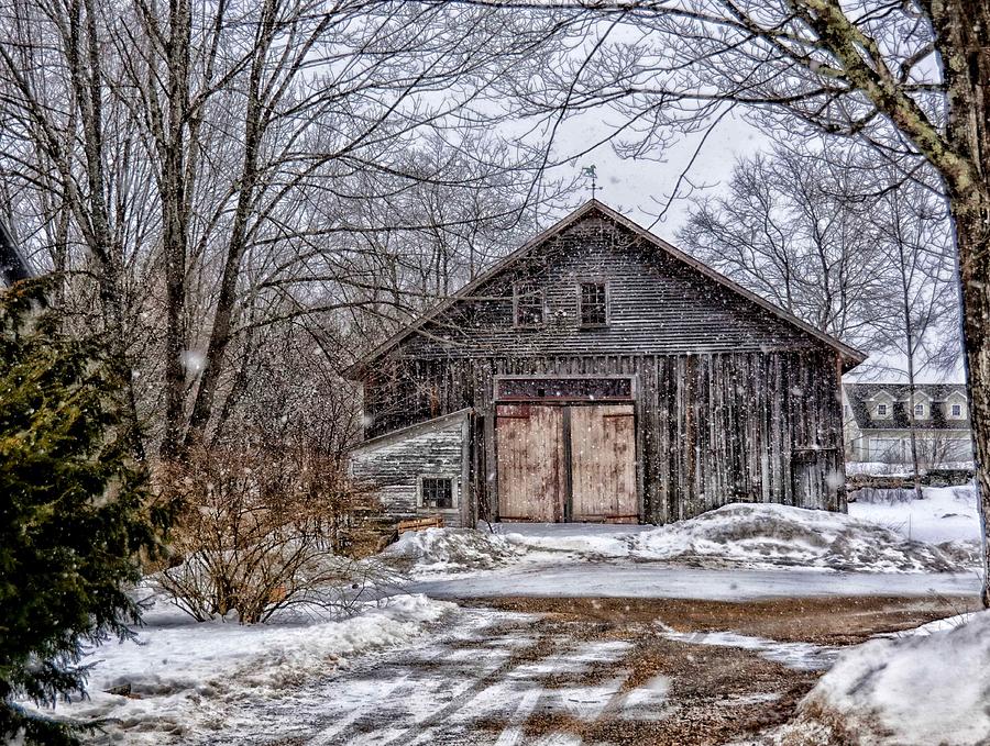 Winter At The Farm #2 Photograph by Tricia Marchlik