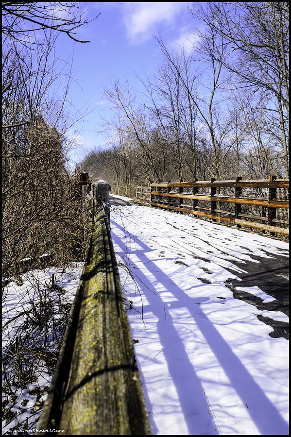 Winter on Macomb Orchard Trail #2 Photograph by LeeAnn McLaneGoetz McLaneGoetzStudioLLCcom