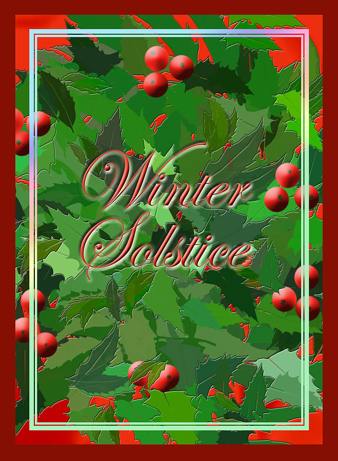 Winter Solstice #2 Digital Art by Melissa A Benson