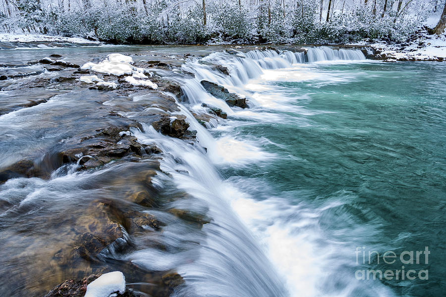 Winter Waterfall #2 Photograph by Thomas R Fletcher