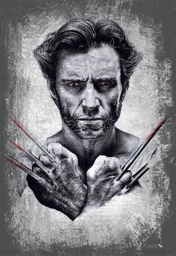 Wolverine #2 Painting by Andrew Read