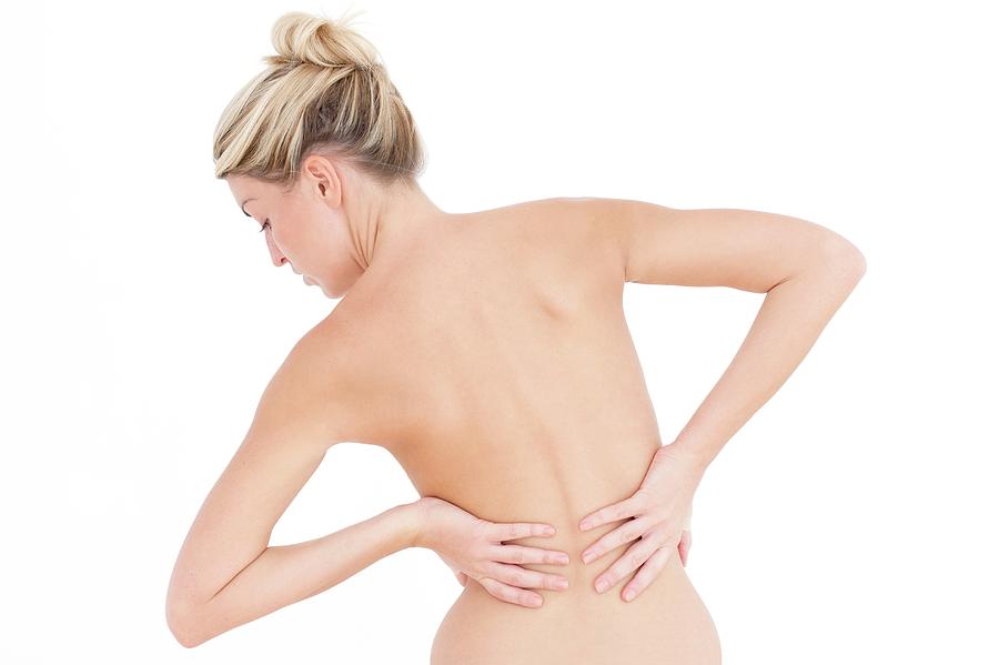 Woman's Back #2 by Science Photo Library