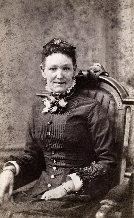 Portrait Photograph - Womens Fashion, 1880s #2 by Granger