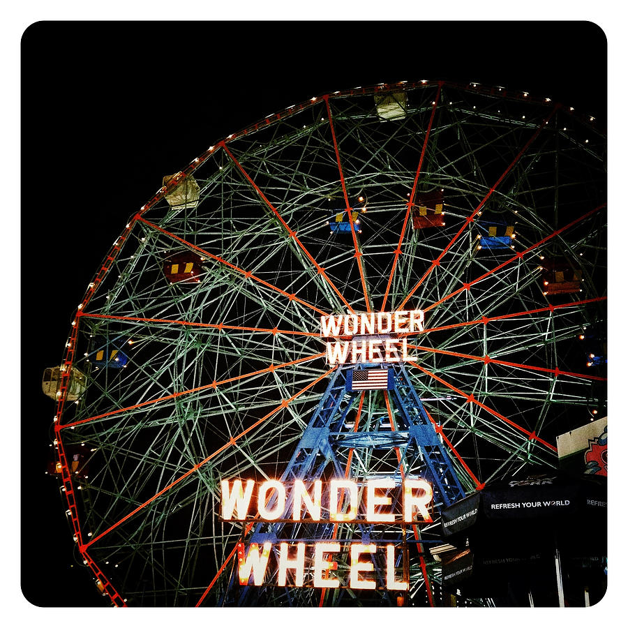 Wonder Wheel #2 Photograph by Natasha Marco