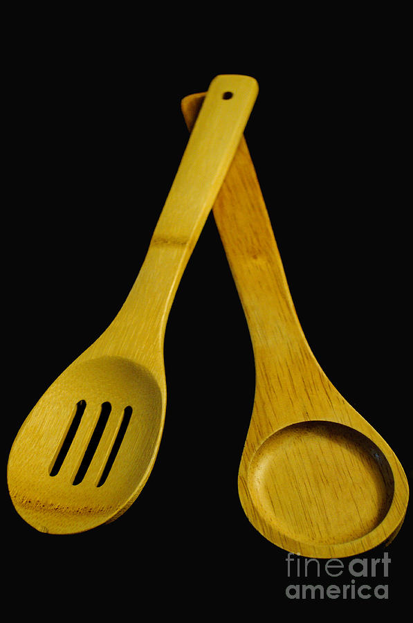 Wooden Spoons Photograph by Tikvahs Hope