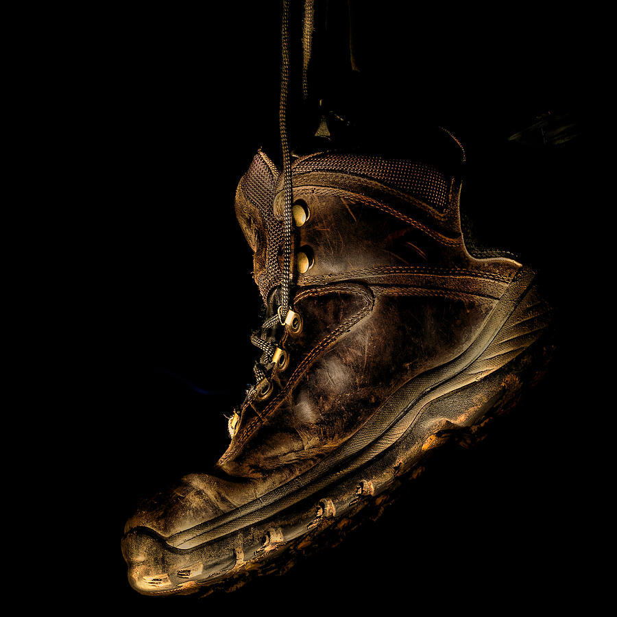 Up Movie Photograph - Work Boot by Ron Roberts