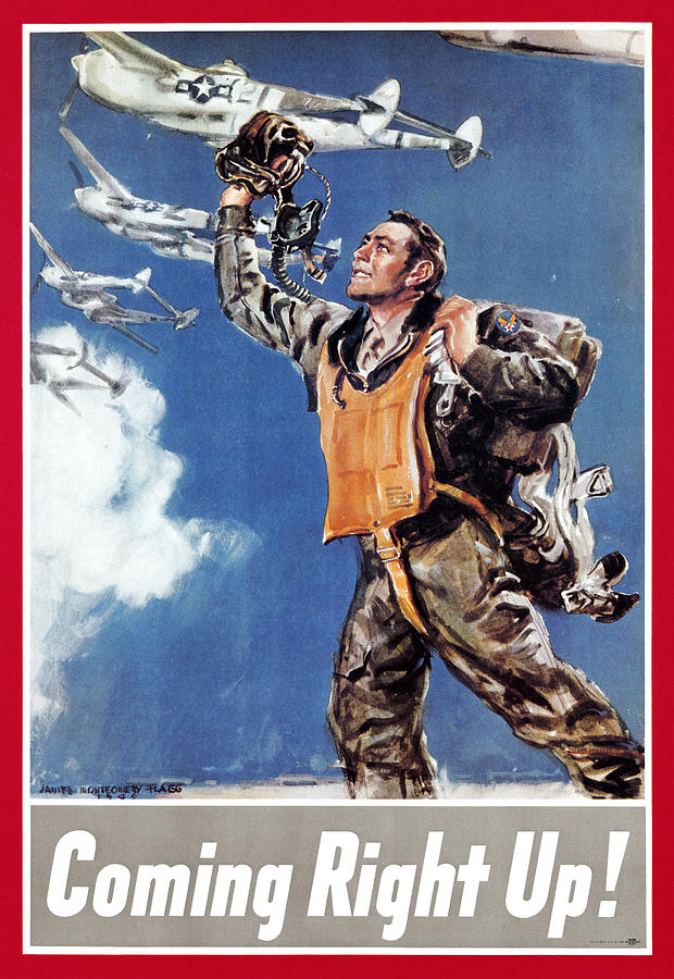 Airplane Photograph - World War II: U.s. Poster #2 by Granger
