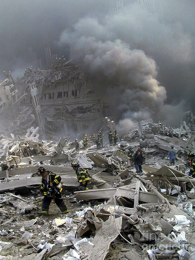 New York City Photograph - WTC Terrorist Attack #2 by Steven Spak