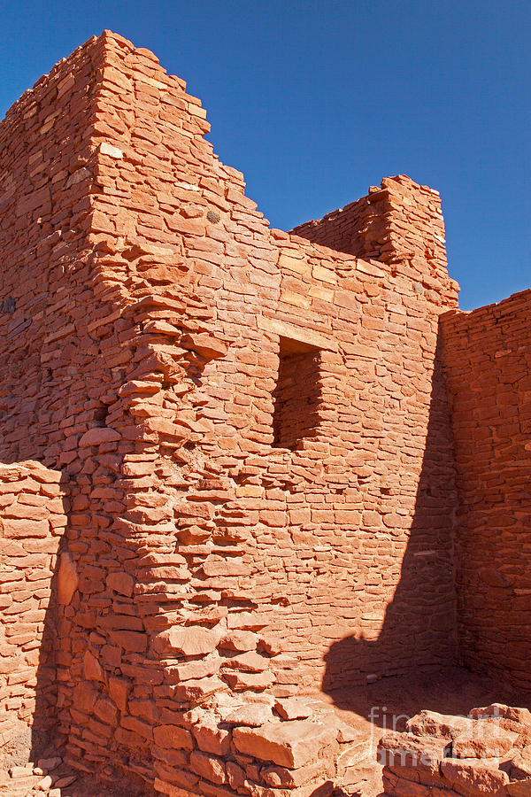 Wukoki Pueblo in Wupatki National Monument #2 Photograph by Fred Stearns