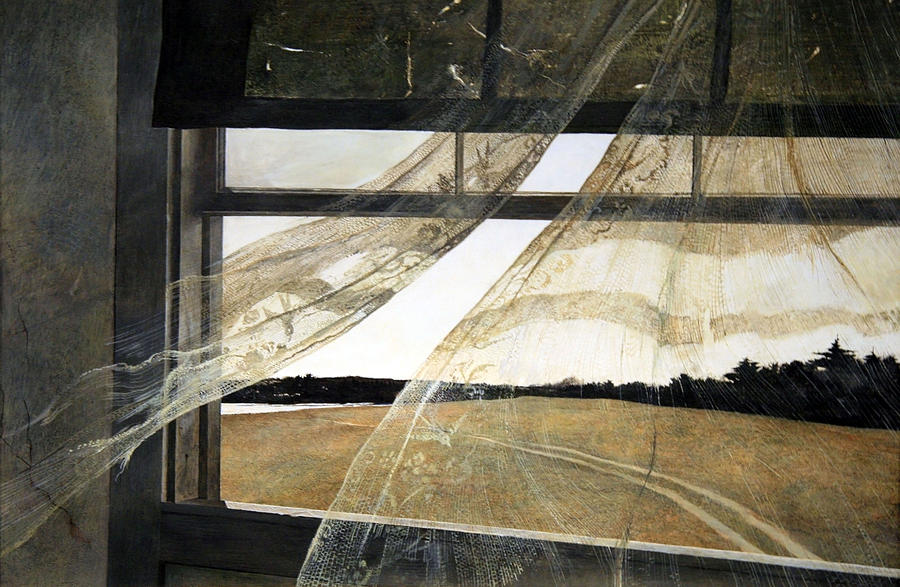 Curtain Photograph - Wyeths Wind From The Sea #2 by Cora Wandel