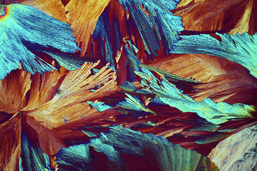 Xylose Crystals #2 Photograph by John Durham