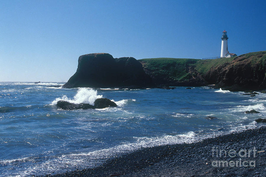 Yaquina Head Lighthouse #2 Photograph by Bruce Roberts