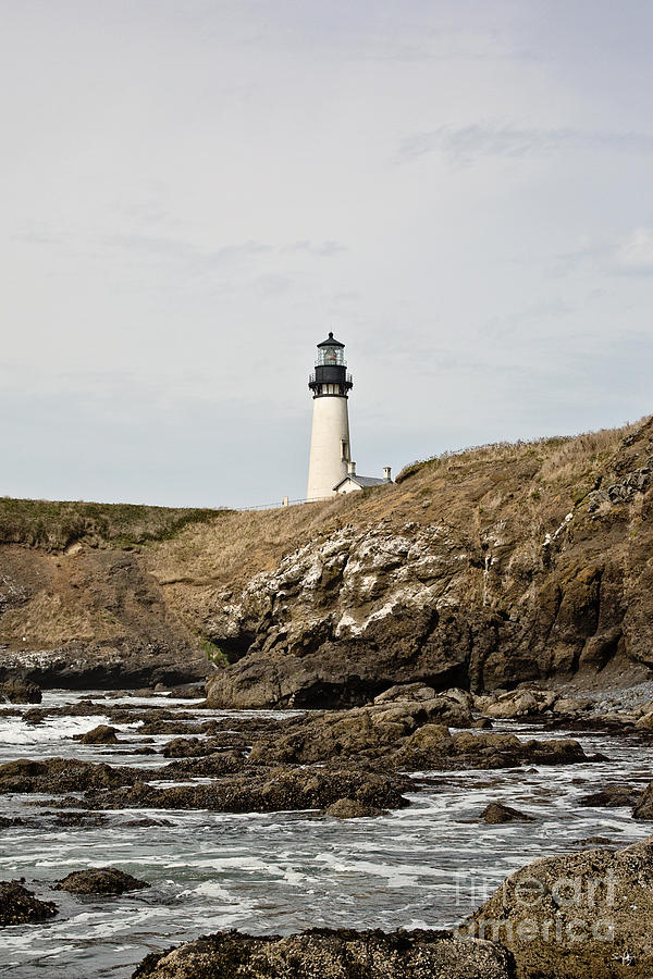 Yaquina Head Lighthouse - POV 1 Photograph by Scott Pellegrin