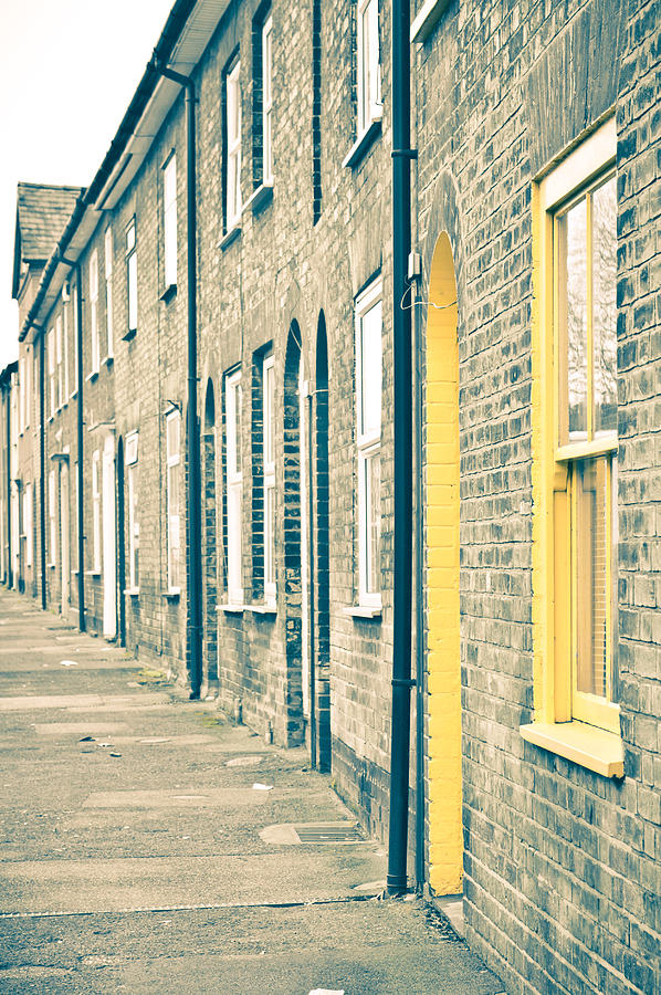 Architecture Photograph - Yellow door #2 by Tom Gowanlock