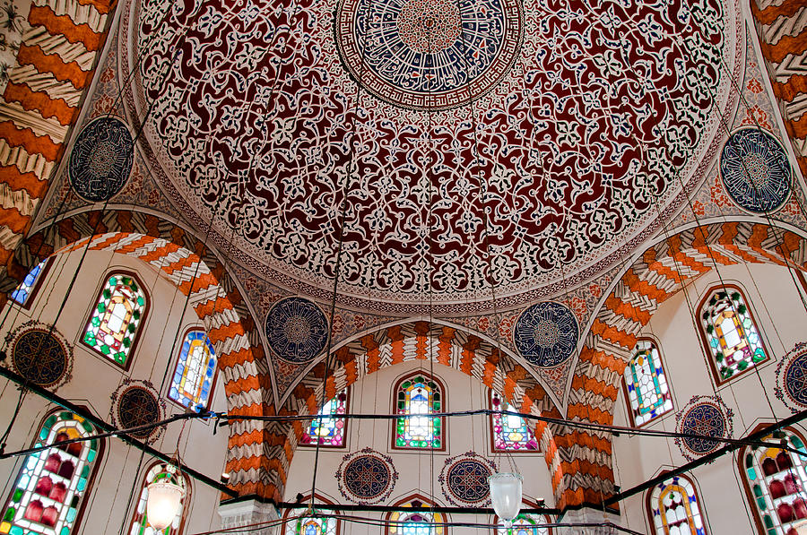 Greek Photograph - Yeni Camii mosque in Istanbul - Turkey #2 by Frank Gaertner
