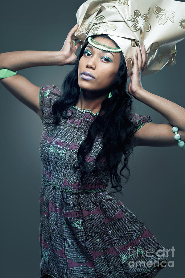 Young African American Fashion Model Photograph By Yaromir Mlynski