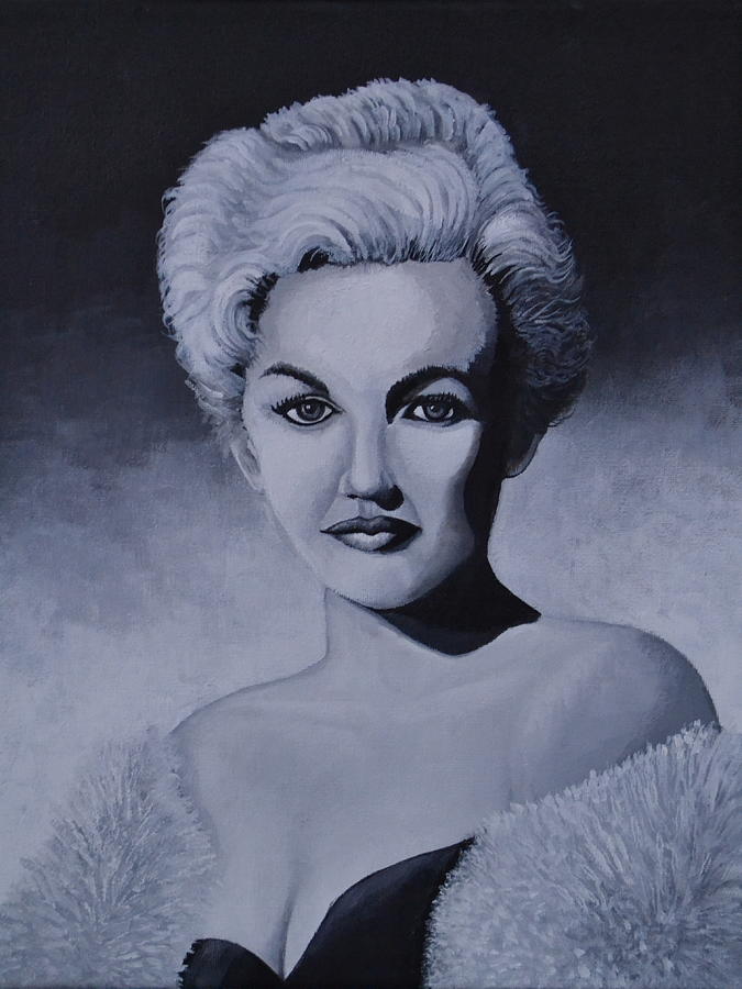 Young Marilyn Monroe Painting by Martin Schmidt