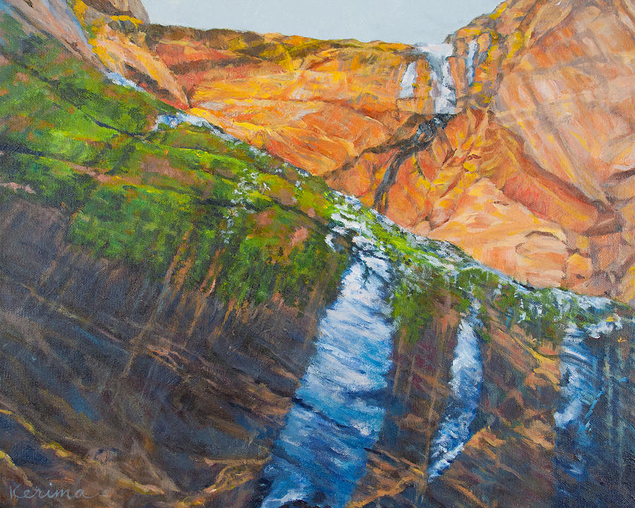 Zion Painting by Kerima Swain